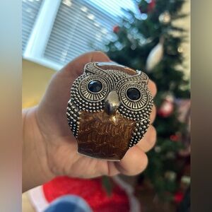Vintage Owl wrist band